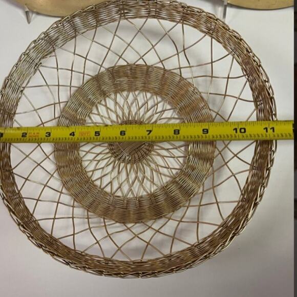 Stunning Metal wire bowl made in Japan - Picture 4 of 5